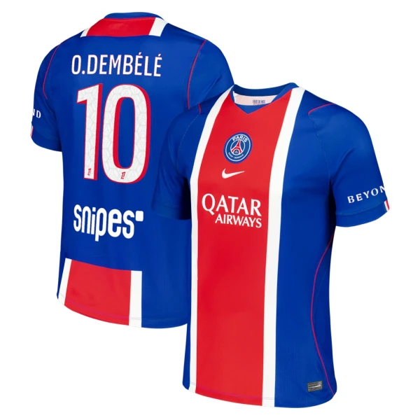 Paris Saint-Germain Ousmane Dembélé 10 Nogometni Dresovi 2026/27 Domaći Paris Saint-Germain Ousmane Dembélé 10 Nogometni Dresovi 2026/27 Domaći