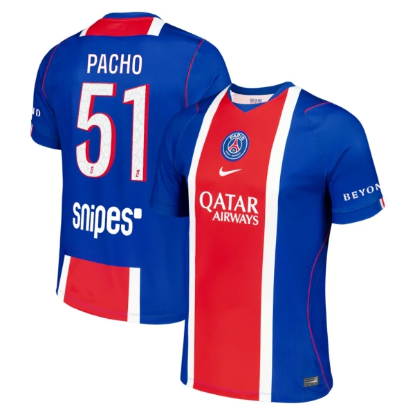 Paris Saint-Germain Pacho 51 Nogometni Dresovi 2026/27 Domaći Paris Saint-Germain Pacho 51 Nogometni Dresovi 2026/27 Domaći