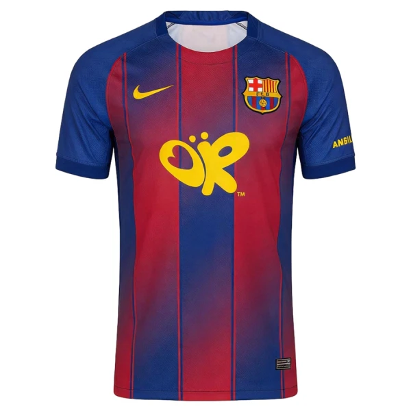 FC Barcelona x OR Nogometni Dresovi 2025/26 Domaći Posebno Izdanje FC Barcelona x OR Nogometni Dresovi 2025/26 Domaći Posebno Izdanje