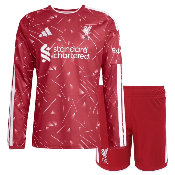 Liverpool Djeca Nogometni Dresovi 2026/27 Domaći Dugi rukav (+ Kratke Hlače)