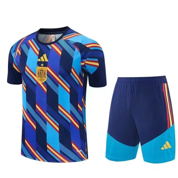 Španjolska Pre-Match Djeca Nogometni Dresovi Svjetsko Prvenstvo 2026 (+ Kratke Hlače) Španjolska Pre-Match Djeca Nogometni Dresovi Svjetsko Prvenstvo 2026 (+ Kratke Hlače)