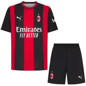 AC Milan Djeca Nogometni Dresovi 2026/27 Domaći (+ Kratke Hlače)