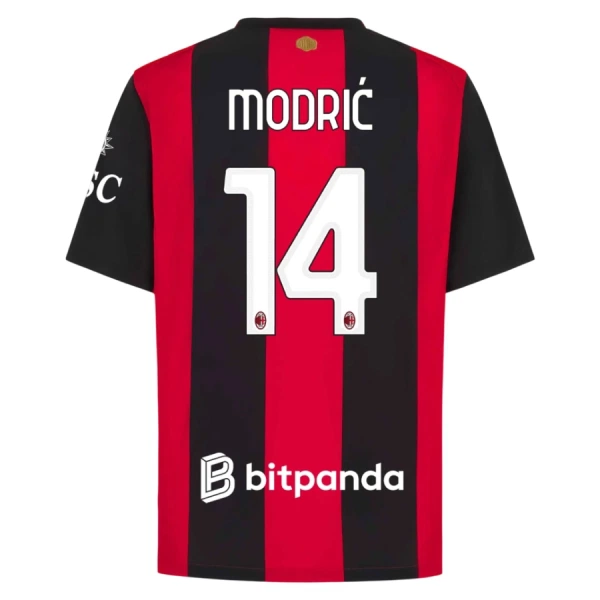 AC Milan Luka Modrić 14 Nogometni Dresovi 2026/27 Domaći