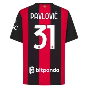 AC Milan Pavlovic 31 Nogometni Dresovi 2026/27 Domaći