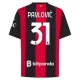 AC Milan Pavlovic 31 Nogometni Dresovi 2026/27 Domaći AC Milan Pavlovic 31 Nogometni Dresovi 2026/27 Domaći