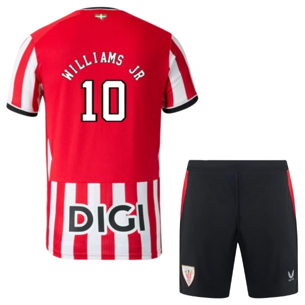 Athletic Bilbao Williams JR 10 Djeca Nogometni Dresovi 2026/27 Domaći (+ Kratke Hlače) Athletic Bilbao Williams JR 10 Djeca Nogometni Dresovi 2026/27 Domaći (+ Kratke Hlače)