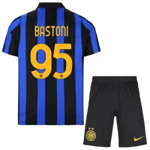 Inter Milan Alessandro Bastoni 95 Djeca Nogometni Dresovi 2026/27 Domaći (+ Kratke Hlače)