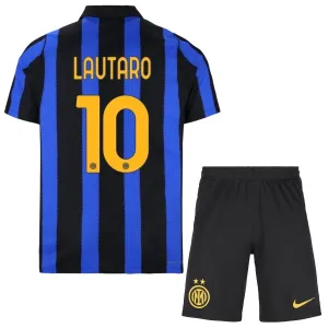 Inter Milan Lautaro Martínez 10 Djeca Nogometni Dresovi 2026/27 Domaći (+ Kratke Hlače)
