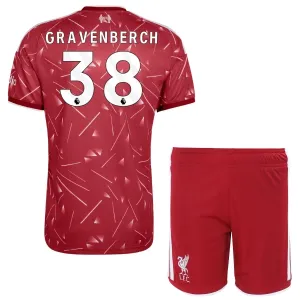 Liverpool Gravenberch 38 Djeca Nogometni Dresovi 2026/27 Domaći (+ Kratke Hlače)