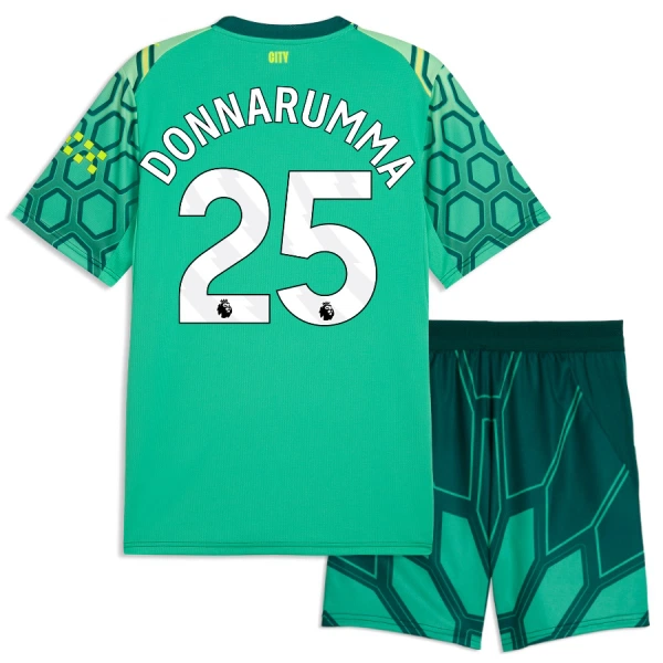 Manchester City Gianluigi Donnarumma 25 Djeca Golmanski Nogometni Dresovi 2026/27 Domaći Zelena (+ Kratke Hlače) Manchester City Gianluigi Donnarumma 25 Djeca Golmanski Nogometni Dresovi 2026/27 Domaći Zelena (+ Kratke Hlače)