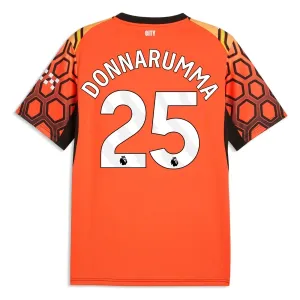 Manchester City Gianluigi Donnarumma 25 Golmanski Nogometni Dresovi 2026/27 Treći Narančasta Manchester City Gianluigi Donnarumma 25 Golmanski Nogometni Dresovi 2026/27 Treći Narančasta