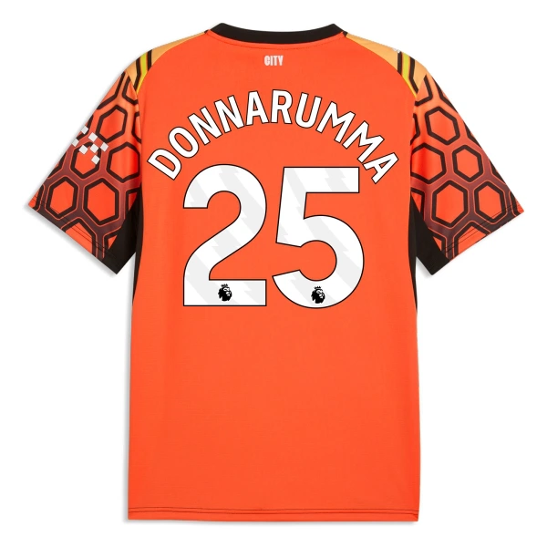 Manchester City Gianluigi Donnarumma 25 Golmanski Nogometni Dresovi 2026/27 Treći Narančasta