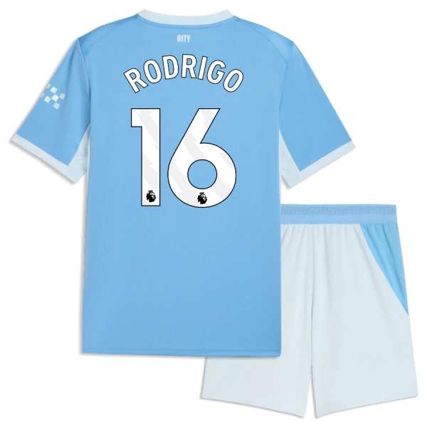 Manchester City Rodrigo 16 Djeca Nogometni Dresovi 2026/27 Domaći (+ Kratke Hlače)