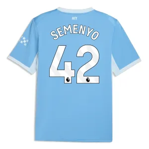 Manchester City Semenyo 42 Nogometni Dresovi 2026/27 Domaći