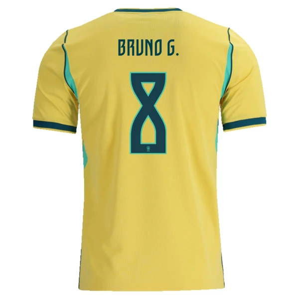 Brazil Bruno Guimaraes 8 Nogometni Dresovi Svjetsko Prvenstvo 2026 Domaći Brazil Bruno Guimaraes 8 Nogometni Dresovi Svjetsko Prvenstvo 2026 Domaći