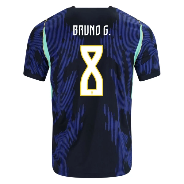 Brazil Bruno Guimaraes 8 Nogometni Dresovi Svjetsko Prvenstvo 2026 Gostujući Brazil Bruno Guimaraes 8 Nogometni Dresovi Svjetsko Prvenstvo 2026 Gostujući