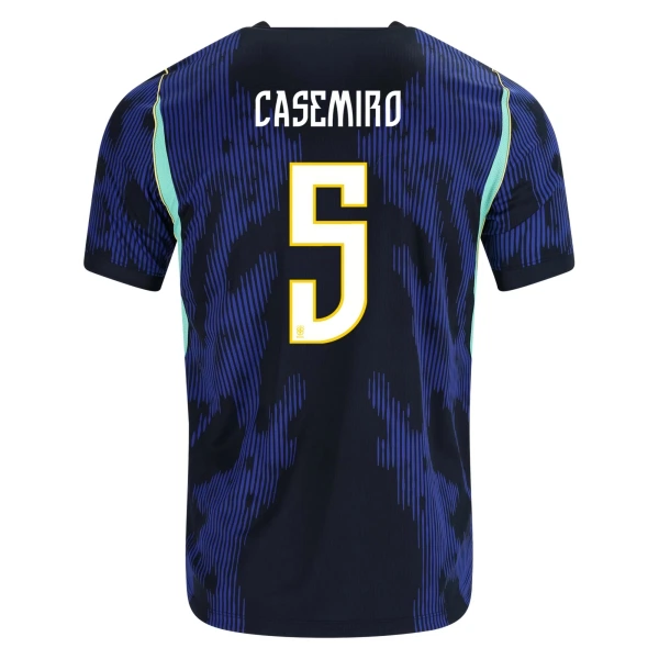 Brazil Casemiro 5 Nogometni Dresovi Svjetsko Prvenstvo 2026 Gostujući Brazil Casemiro 5 Nogometni Dresovi Svjetsko Prvenstvo 2026 Gostujući