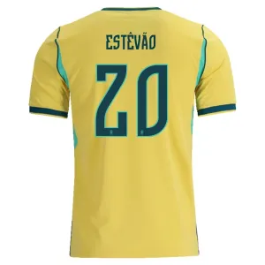 Brazil Estêvão 20 Nogometni Dresovi Svjetsko Prvenstvo 2026 Domaći Brazil Estêvão 20 Nogometni Dresovi Svjetsko Prvenstvo 2026 Domaći