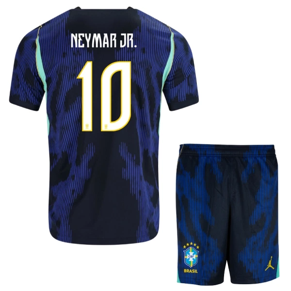Brazil Neymar JR 10 Djeca Nogometni Dresovi Svjetsko Prvenstvo 2026 Gostujući (+ Kratke Hlače) Brazil Neymar JR 10 Djeca Nogometni Dresovi Svjetsko Prvenstvo 2026 Gostujući (+ Kratke Hlače)