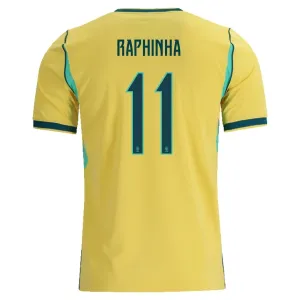 Brazil Raphinha 11 Nogometni Dresovi Svjetsko Prvenstvo 2026 Domaći Brazil Raphinha 11 Nogometni Dresovi Svjetsko Prvenstvo 2026 Domaći