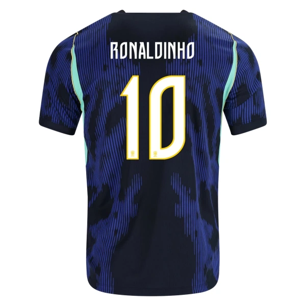 Brazil Ronaldinho 10 Nogometni Dresovi Svjetsko Prvenstvo 2026 Gostujući Brazil Ronaldinho 10 Nogometni Dresovi Svjetsko Prvenstvo 2026 Gostujući