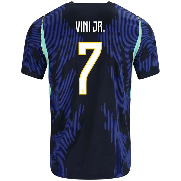 Brazil Vinicius Junior 7 Djeca Nogometni Dresovi Svjetsko Prvenstvo 2026 Gostujući (+ Kratke Hlače)