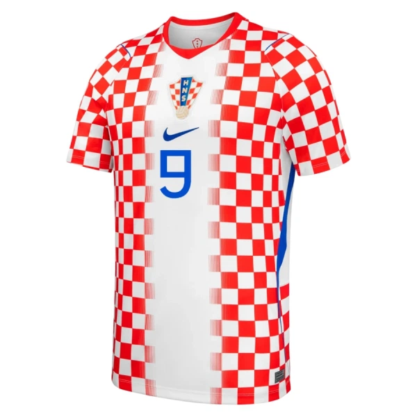 Hrvatska Kramaric 9 Nogometni Dresovi Svjetsko Prvenstvo 2026 Domaći