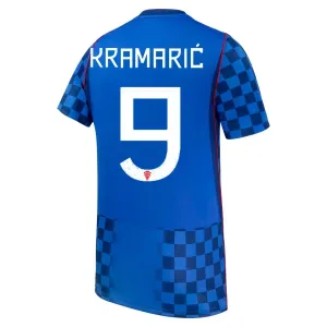 Hrvatska Kramaric 9 Nogometni Dresovi Svjetsko Prvenstvo 2026 Gostujući