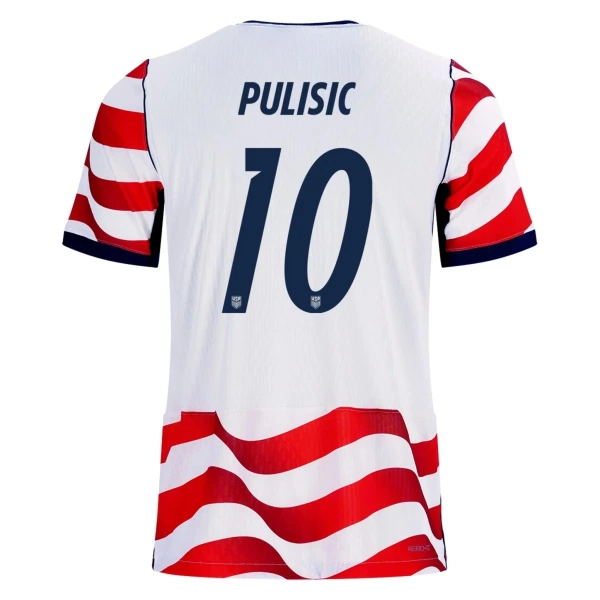 SAD Christian Pulisic 10 Nogometni Dresovi Svjetsko Prvenstvo 2026 Domaći SAD Christian Pulisic 10 Nogometni Dresovi Svjetsko Prvenstvo 2026 Domaći