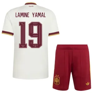 Španjolska 2 Stars Lamine Yamal 19 Djeca Nogometni Dresovi Svjetsko Prvenstvo 2026 Gostujući (+ Kratke Hlače) Španjolska 2 Stars Lamine Yamal 19 Djeca Nogometni Dresovi Svjetsko Prvenstvo 2026 Gostujući (+ Kratke Hlače)
