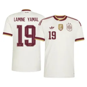 Španjolska 2 Stars Lamine Yamal 19 Nogometni Dresovi Svjetsko Prvenstvo 2026 Gostujući Španjolska 2 Stars Lamine Yamal 19 Nogometni Dresovi Svjetsko Prvenstvo 2026 Gostujući