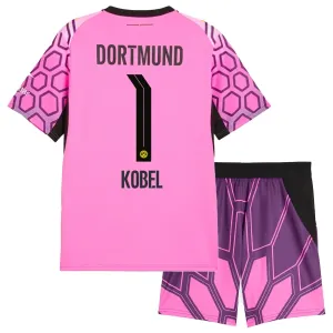 Borussia Dortmund Gregor Kobel 1 Djeca Golmanski Nogometni Dresovi 2026/27 Gostujući Roza (+ Kratke Hlače) Borussia Dortmund Gregor Kobel 1 Djeca Golmanski Nogometni Dresovi 2026/27 Gostujući Roza (+ Kratke Hlače)
