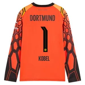 Borussia Dortmund Gregor Kobel 1 Golmanski Nogometni Dresovi 2026/27 Domaći Narančasta Dugi rukav Borussia Dortmund Gregor Kobel 1 Golmanski Nogometni Dresovi 2026/27 Domaći Narančasta Dugi rukav