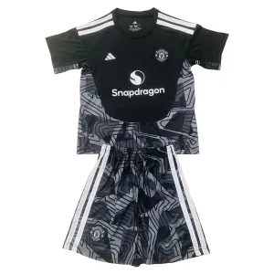 Manchester United Djeca Golmanski Nogometni Dresovi 2026/27 Crna (+ Kratke Hlače) Manchester United Djeca Golmanski Nogometni Dresovi 2026/27 Crna (+ Kratke Hlače)