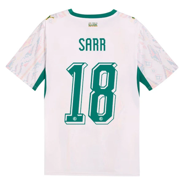 Senegal Sarr 18 Nogometni Dresovi Svjetsko Prvenstvo 2026 Domaći Senegal Sarr 18 Nogometni Dresovi Svjetsko Prvenstvo 2026 Domaći