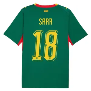 Senegal Sarr 18 Nogometni Dresovi Svjetsko Prvenstvo 2026 Gostujući Senegal Sarr 18 Nogometni Dresovi Svjetsko Prvenstvo 2026 Gostujući
