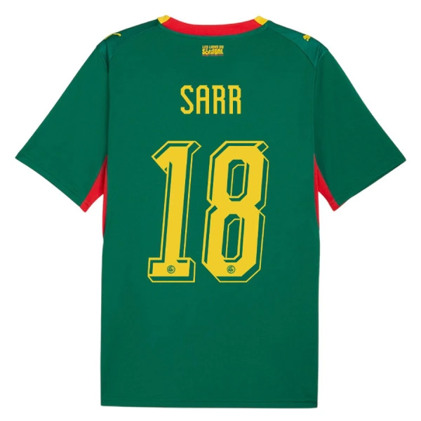 Senegal Sarr 18 Nogometni Dresovi Svjetsko Prvenstvo 2026 Gostujući Senegal Sarr 18 Nogometni Dresovi Svjetsko Prvenstvo 2026 Gostujući