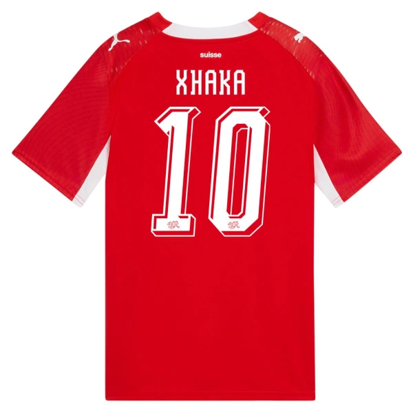 Švicarska Granit Xhaka 10 Nogometni Dresovi Svjetsko Prvenstvo 2026 Domaći Švicarska Granit Xhaka 10 Nogometni Dresovi Svjetsko Prvenstvo 2026 Domaći