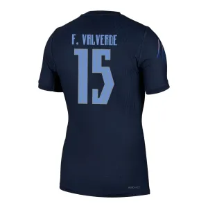Urugvaj Federico Valverde 15 Nogometni Dresovi Svjetsko Prvenstvo 2026 Gostujući Urugvaj Federico Valverde 15 Nogometni Dresovi Svjetsko Prvenstvo 2026 Gostujući