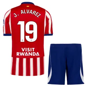 Atlético Madrid Julián Alvarez 19 Djeca Nogometni Dresovi 2026/27 Domaći (+ Kratke Hlače)