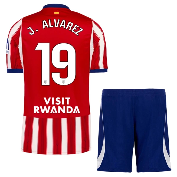 Atlético Madrid Julián Alvarez 19 Djeca Nogometni Dresovi 2026/27 Domaći (+ Kratke Hlače) Atlético Madrid Julián Alvarez 19 Djeca Nogometni Dresovi 2026/27 Domaći (+ Kratke Hlače)