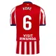 Atlético Madrid Koke 6 Nogometni Dresovi 2026/27 Domaći Atlético Madrid Koke 6 Nogometni Dresovi 2026/27 Domaći