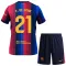 FC Barcelona Frenkie de Jong 21 Djeca Nogometni Dresovi 2026/27 Domaći (+ Kratke Hlače)