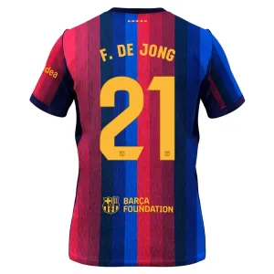 FC Barcelona Frenkie de Jong 21 Nogometni Dresovi 2026/27 Domaći FC Barcelona Frenkie de Jong 21 Nogometni Dresovi 2026/27 Domaći