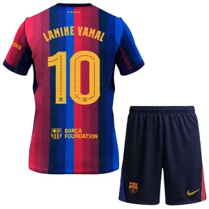 FC Barcelona Lamine Yamal 10 Djeca Nogometni Dresovi 2026/27 Domaći (+ Kratke Hlače)