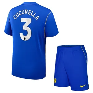 Chelsea Cucurella 3 Djeca Nogometni Dresovi 2026/27 Domaći (+ Kratke Hlače)