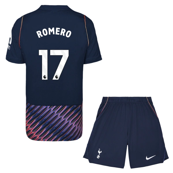 Tottenham Hotspur Cristian Romero 17 Djeca Nogometni Dresovi 2026/27 Gostujući (+ Kratke Hlače) Tottenham Hotspur Cristian Romero 17 Djeca Nogometni Dresovi 2026/27 Gostujući (+ Kratke Hlače)