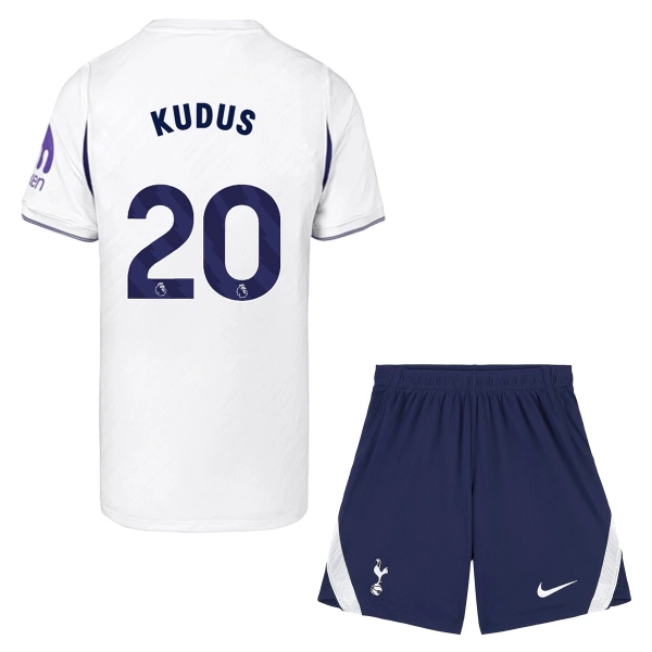 Tottenham Hotspur Kudus 20 Djeca Nogometni Dresovi 2026/27 Domaći (+ Kratke Hlače) Tottenham Hotspur Kudus 20 Djeca Nogometni Dresovi 2026/27 Domaći (+ Kratke Hlače)