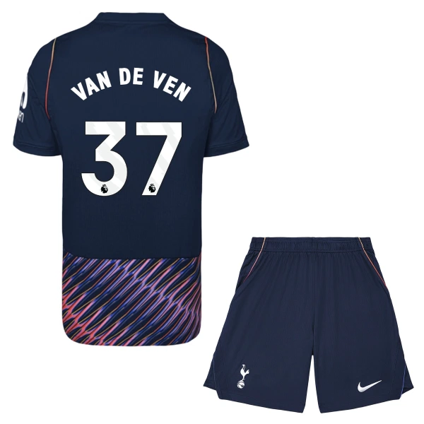 Tottenham Hotspur Micky van de Ven 37 Djeca Nogometni Dresovi 2026/27 Gostujući (+ Kratke Hlače) Tottenham Hotspur Micky van de Ven 37 Djeca Nogometni Dresovi 2026/27 Gostujući (+ Kratke Hlače)