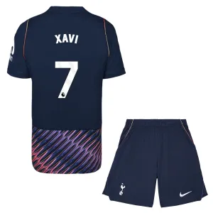 Tottenham Hotspur Xavi 7 Djeca Nogometni Dresovi 2026/27 Gostujući (+ Kratke Hlače)